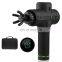 Multi-function Rechargeable Sports Vibration LCD Touch Screen Massage Gun
