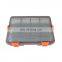 Multifunction Fishing Tackle Box  Compartments Fishing Accessories Baits Lure Hook Boxes Plastic Storage Case High Strength
