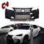 Ch PpCh Pp Plastic Engine Hood Front Lip Support Splitter Rods Brake Reverse Light Bodykit Part For Lexus Is250 2009-2012