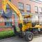 Cheap 6ton Small Mini Wheel Excavator XE60WB