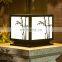 New Creative Bamboo Decor Pillar Lamp Waterproof Outdoor Landscape Lighting for Villa Courtyard Garden Solar Column Head Light