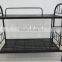 metal bunk bed without mattress for adult, metal double bunk bed