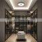 Custom made bedroom wood built in wardrobe storage cabinet closets set furniture design cheap modern clothes wall walk in closet