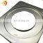 Customized Square Shape Galvanized Ring Metal End Cover For Industrial Filters