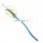 Custom  2-in-1 Soft Bristle Back Shower Long Handle Bath Brushes And Sponges