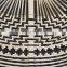Hot Sale Custom Color Black Hand Fan Wall Art Decoration Woven Bamboo Wall Hanging Decor Cheap Wholesale