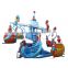 Family rides kids and adult fun fair equipment theme park rotary swing ocean walking rides for sale