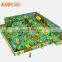 Amusement park children indoor playground wipe out games obstacle course