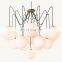 Modern Bubbles Ball Chandelier Frosted Glass Shade Pendant Light Fixture Home Office Ceiling Hanging Hall Living Room Decor