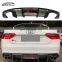 A5 S5 With LED Light Carbon Fiber Rear Diffuser Lip Rear Bumper lip Rear Splitter For Audi A5 Sline S5 B8.5 2012-2016