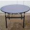 cheap wholesale 6ft folding round plywood banquet table