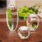 crystal ball candle holder for wedding glass candlestick