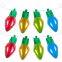 New Type Bulb Shaped Foil Balloon Green Base Birthday Christmas Party Children's Day Holiday Kids Toys Balloons Wholesale