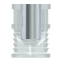 PP Carbide Hss Twist Nail Drill Bits clear Empty Display Container Box GRC