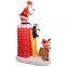 Christmas outdoor decor with Inflatable santa claus – Perfect for Xmas Decor