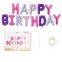 Bulk Happy Birthday Alphabet Foil Balloons 16-inch for Birthday Party Wholesale Decoration Supplies