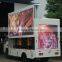 Foton advertising led truck 4*2 led mobile truck for sale in Peru