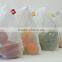 Set of 5 Reusable Produce Drawstring shopping Bags