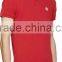 Wholesale Cotton/Polyester New Design Nice Looking Dri Fit Red Polo Shirt