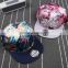 2016 Spring Summer Flower Printing 3D Embroidery Kids Flat Hiphop Cap