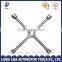 China Wholesale Tools Silver Powder X Type Tire Wrench