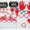 New 2015 Funny wedding Photo Props Party Supplies Favors Family-dinner Party Cosplay Props