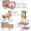 Disposable cheap bamboo fiber plate,bamboo plates for cakes,snacks,fruits etc.