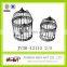 Black and White birdcage hanging birdcages decorative bird cages for weddings                        
                                                Quality Choice