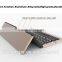 Multifunctional aluminium alloy foldable bluetooth3.0 keyboard with high quality