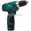 strengthen electric drill set,12V double speed Li-ion portable electric drill sets