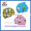 kids cartoon fish print swim cap/silicone swim cap