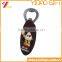 Custom 3D soft PVC+Metal bottle bar beer opener