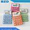 Promotion Gift Mini Silicone Porket Calculator Solar Cell Calculator / Logo Customized OEM Electronic Manufacturer