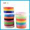 Cheap Colorful Bright colors blank silicone wristband bracelet