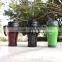 plastic mug with handle and lid/plastic sublimation mug