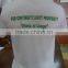 custom t-shirt printing zambia campaign white t shirt