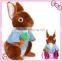 Fashion top quality new design stuffed rabbit toy with carrot