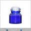 blue 1ml vial glass bottle with black bcap