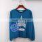 Wholesale custom women's crewneck hoodies sweatshirts with printing