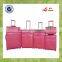 S033design trolley with press button wheeled market trolley bag