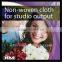 gloss Non-woven cloth photographic canvas for background