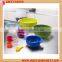 8 pcs Kitchen Set with Compact Mixing Bowl Food Prep Measuring Sieve Colander Spoon Cups