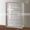 crystal Bible model for wedding and business gift