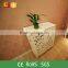 Hot Sell exquisite flower pattern design wood plastic composite sotrage Cabinet