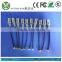Yetnorson rf coaxial cable with RG 179 cable rf cable assembly right angle MCX and BNC Q9 connectors