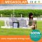 2016 Top 600W solar generator system with building lithium battery for home backup power source