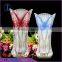 Super Quality clear straight tall crystal glass Flower Vase