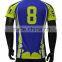 Custom NAVY & gold sports wear / soccer shirt / soccer jersey