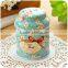 Promotional tin case tin can hot sale round shape metal tea tin box