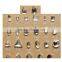 3D Nail Art Decoration Square & Rectangular & Drop Glass Silver Rhinestone Stickers For Manicure Tools